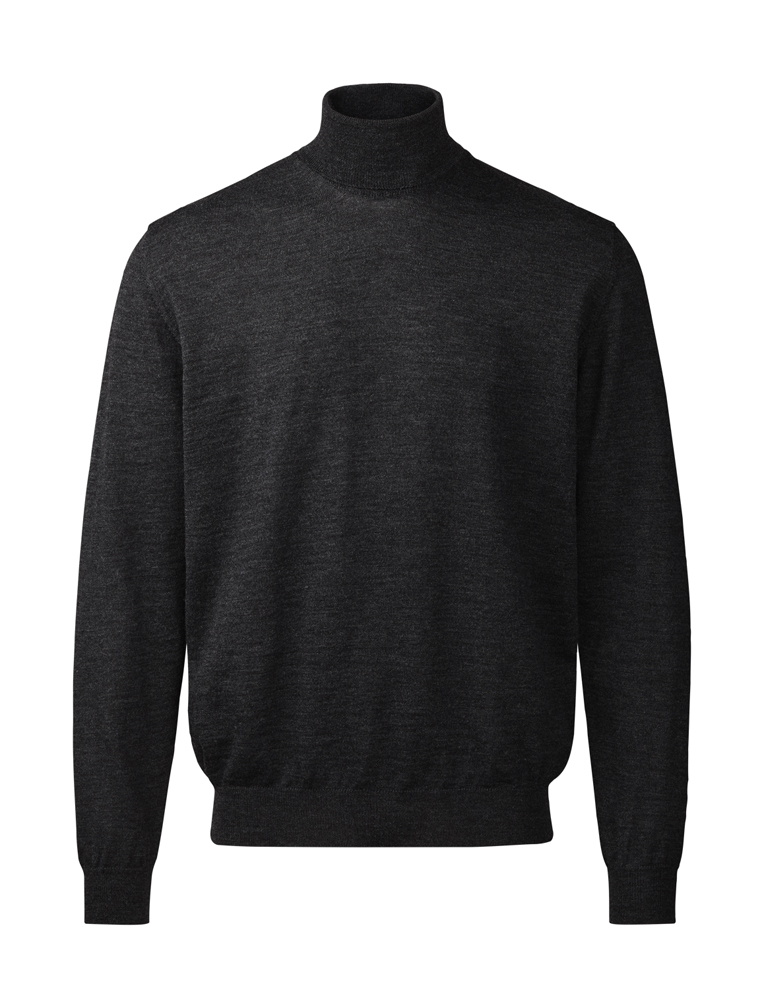 Clipper - Milan Pullover Roll Neck Regular Fit, Herre