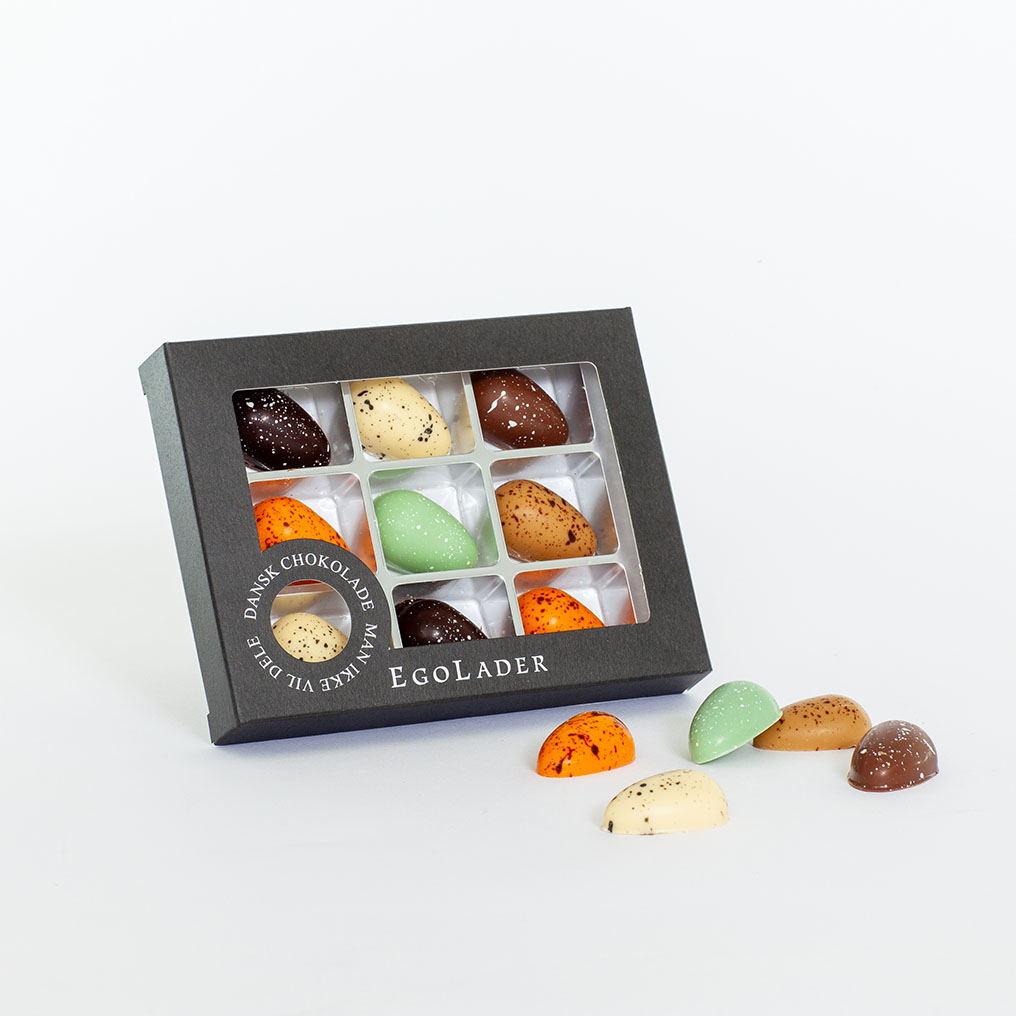 Egolader, 9 Stk dessertæg 90g