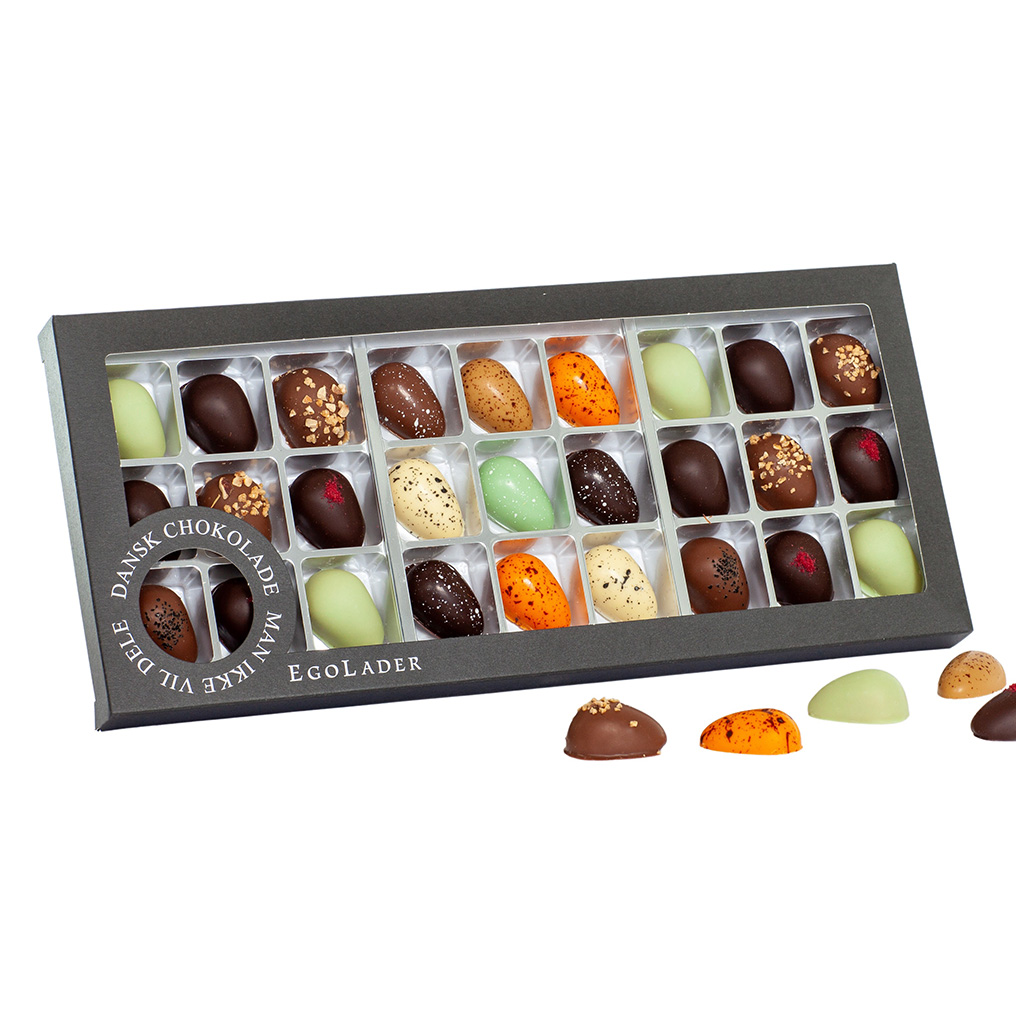 Egolader, dessertæg & marcipanæg 27 stk 270g