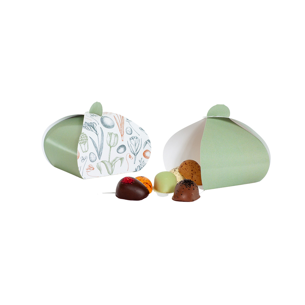 Lotusæske, 3 marcipanæg & 3 dessertæg 60g