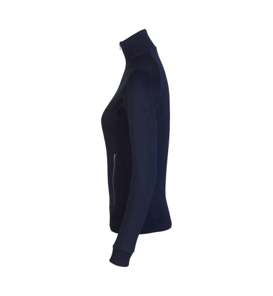 Sweat cardigan | zip | dame 