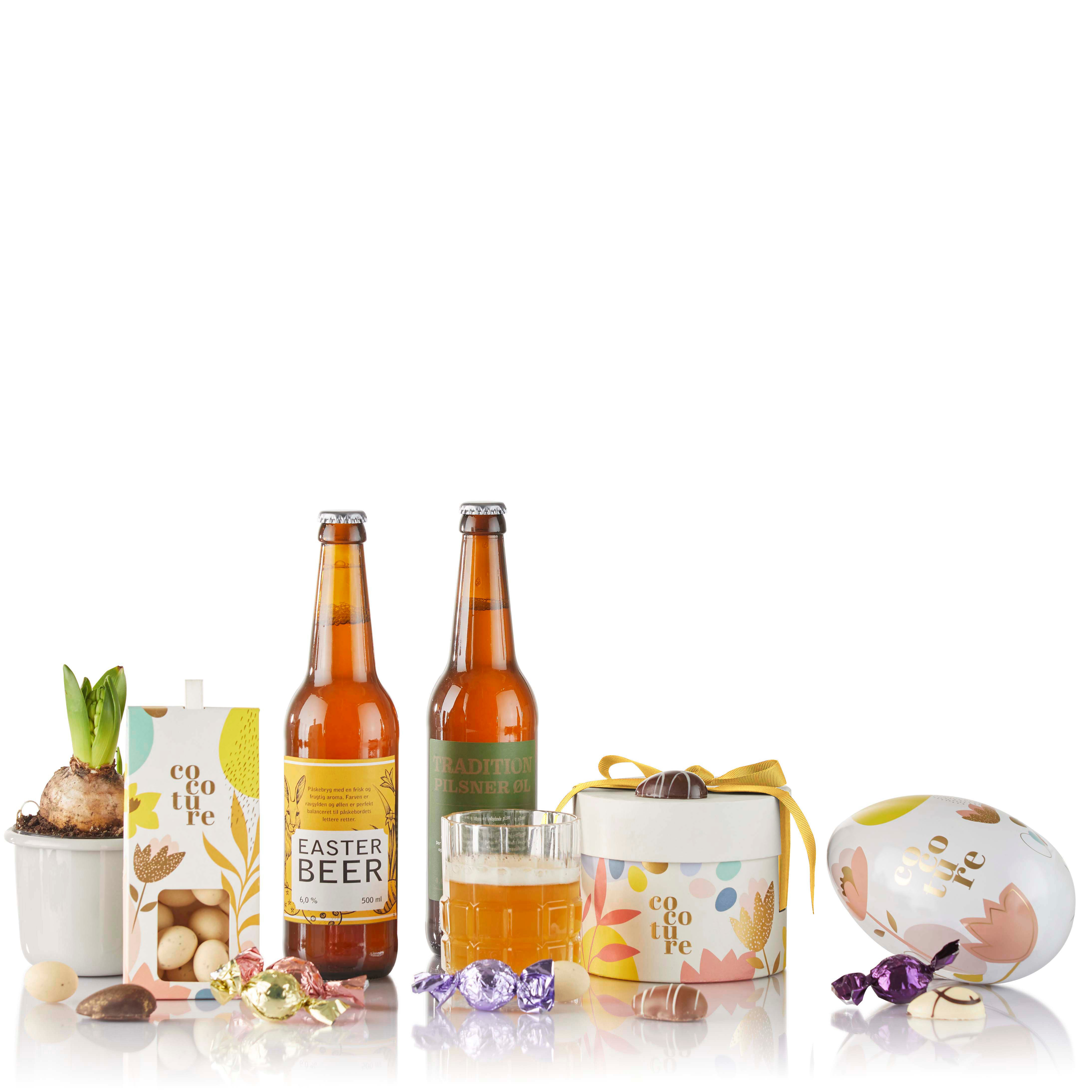 

Nature easterbox with beer
