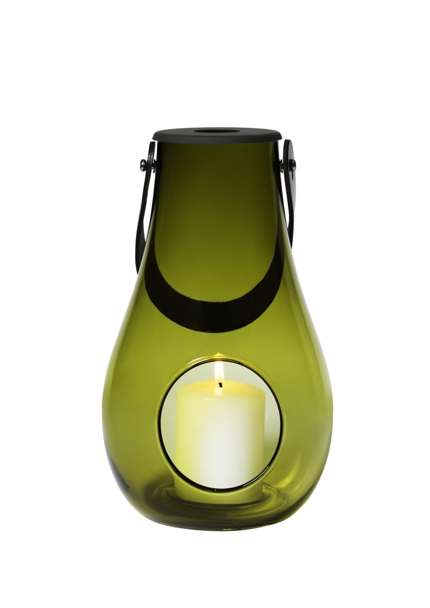 

DWL Lanterne H25 olivengrøn 2 stk.